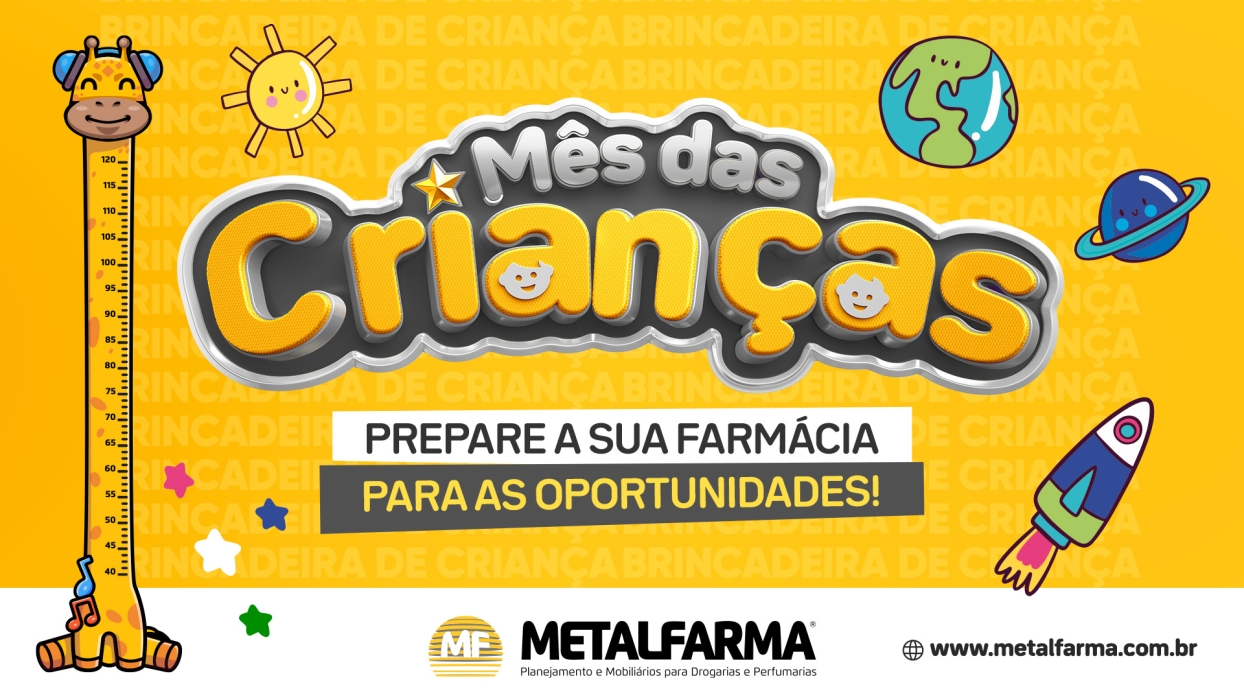 Dia das Crianças na farmácia: oportunidade de encantar!